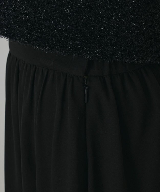 GRACE CONTINENTAL トリアセバル－ンスカート ブラック