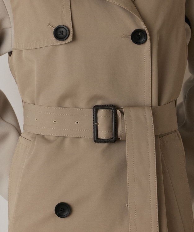 GRACE CONTINENTAL パーカーコンビトレンチ ベージュ