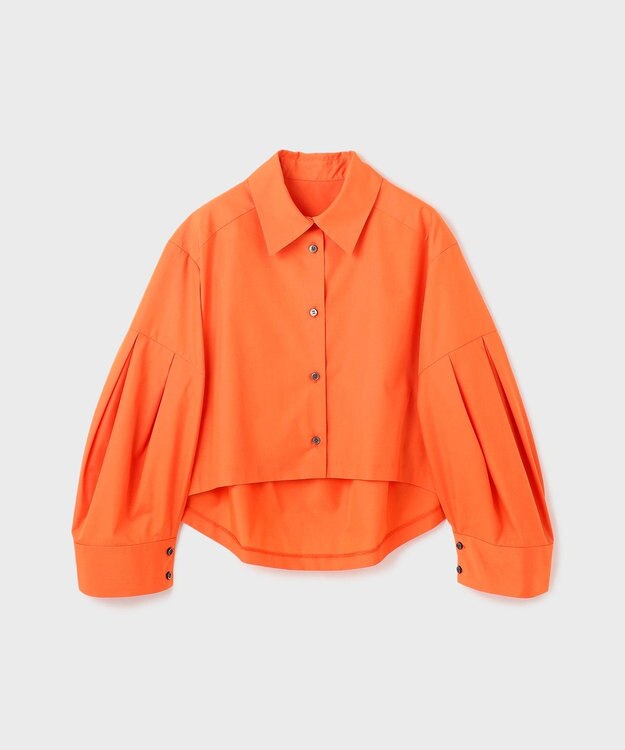 GRACE CONTINENTAL ビッグスリーブシャツ オレンジ