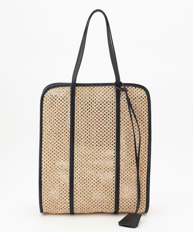 GRACE CONTINENTAL ORSETTOメッシュバッグ ブラック