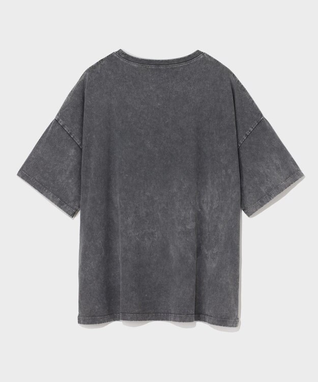 GRACE CONTINENTAL ピグメントTシャツ チャコール