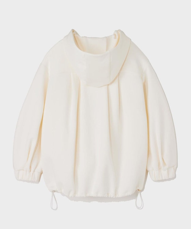 GRACE CONTINENTAL エンブレムフーディ ホワイト