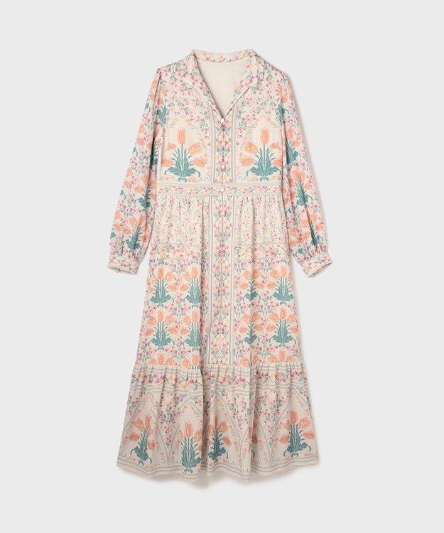 グレースコンチネンタル　フラワーパターンプリントワンピース フラワーパターンプリントワンピース / GRACE CONTINENTAL | GRACE