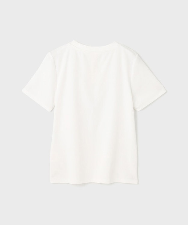 GRACE CONTINENTAL コンパクト天竺トップ ホワイト