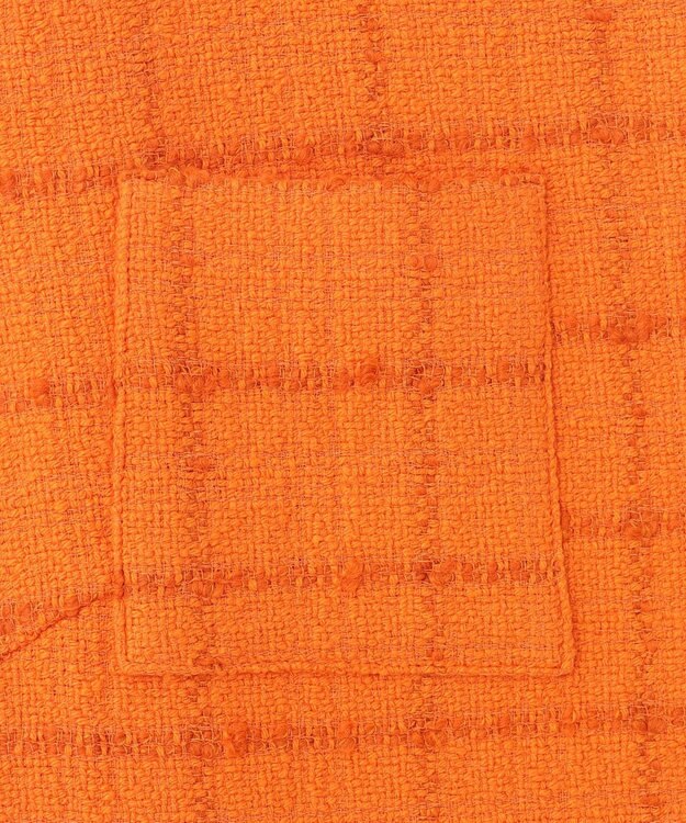 GRACE CONTINENTAL ツイードミニワンピース オレンジ