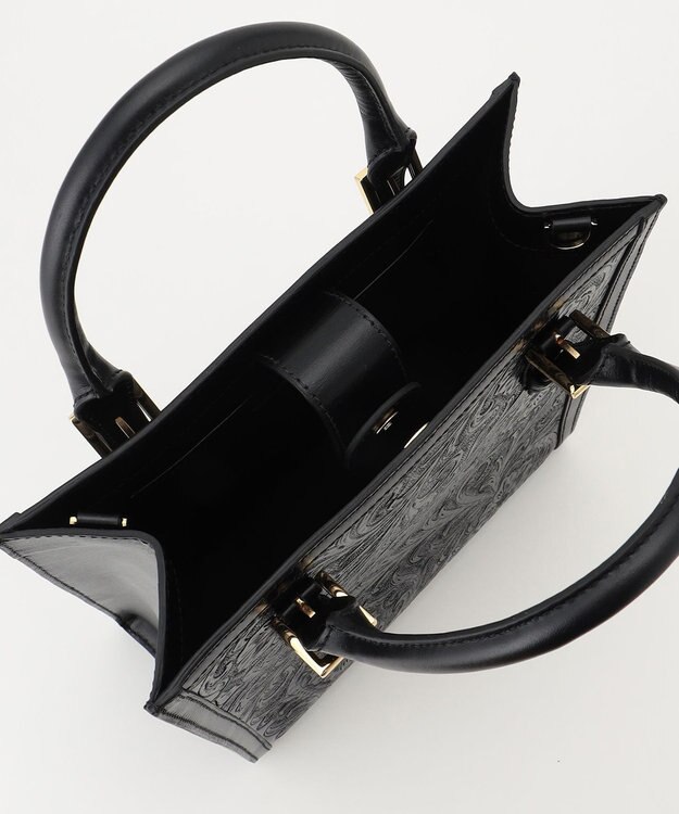 GRACE CONTINENTAL Square Tote ブラック