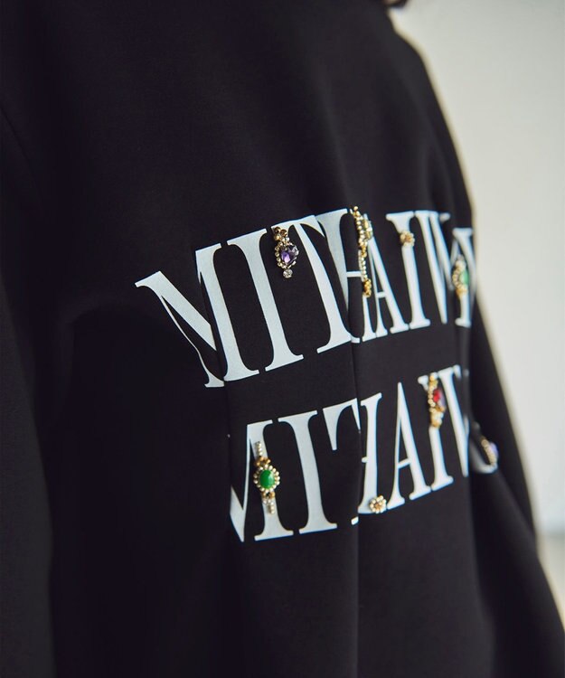 GRACE CONTINENTAL タックカットトップ ブラック