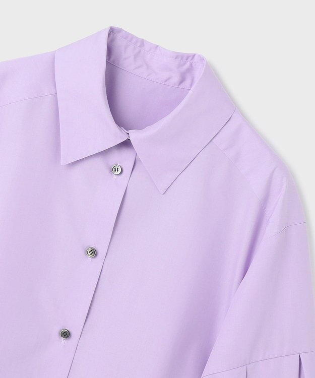 GRACE CONTINENTAL ビッグスリーブシャツ パープル