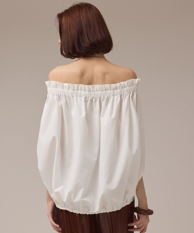 GRACE CONTINENTAL ケープ風2WAYトップ ホワイト