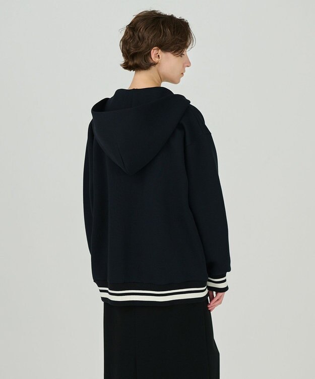 GRACE CONTINENTAL ダンボールニットフーディー ブラック