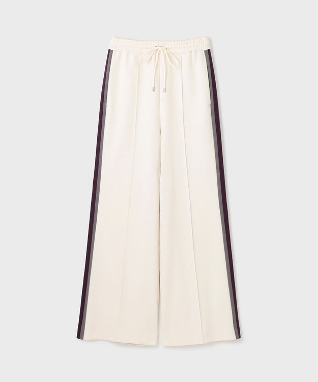 GRACE CONTINENTAL サイドラインポンチパンツ キナリ