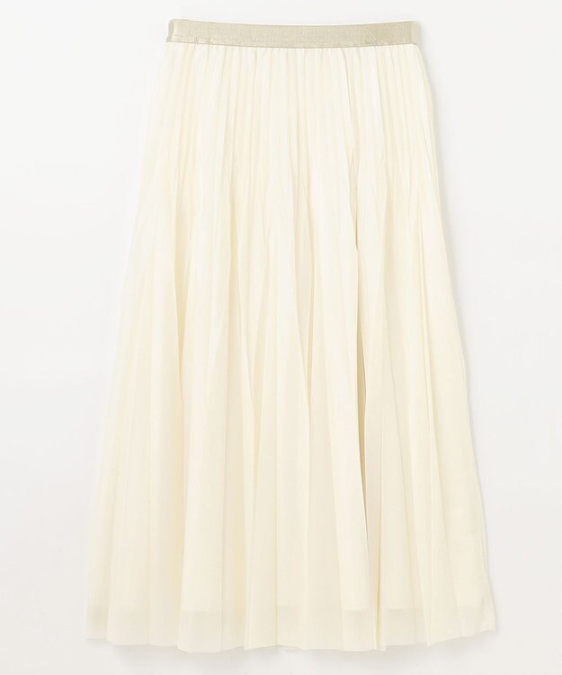 GRACE CONTINENTAL トリコットプリーツスカート キナリ