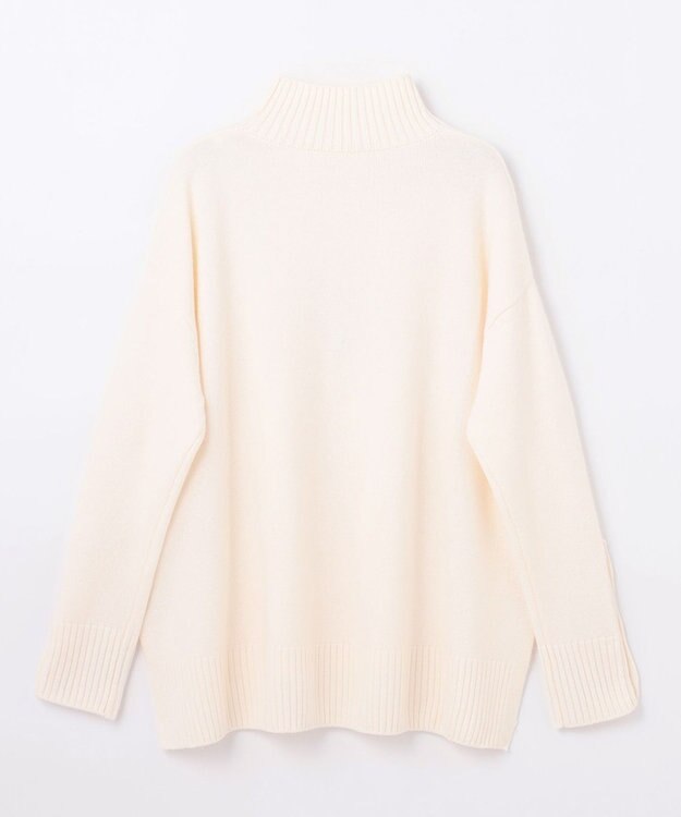 GRACE CONTINENTAL メリノウールニットトップ ホワイト