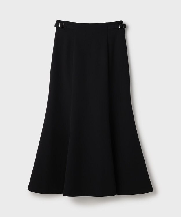 GRACE CONTINENTAL バックルマーメイドスカート ブラック
