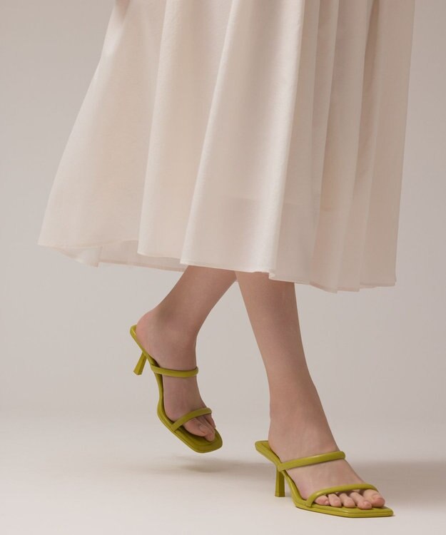 GRACE CONTINENTAL フレアタックスカート キナリ