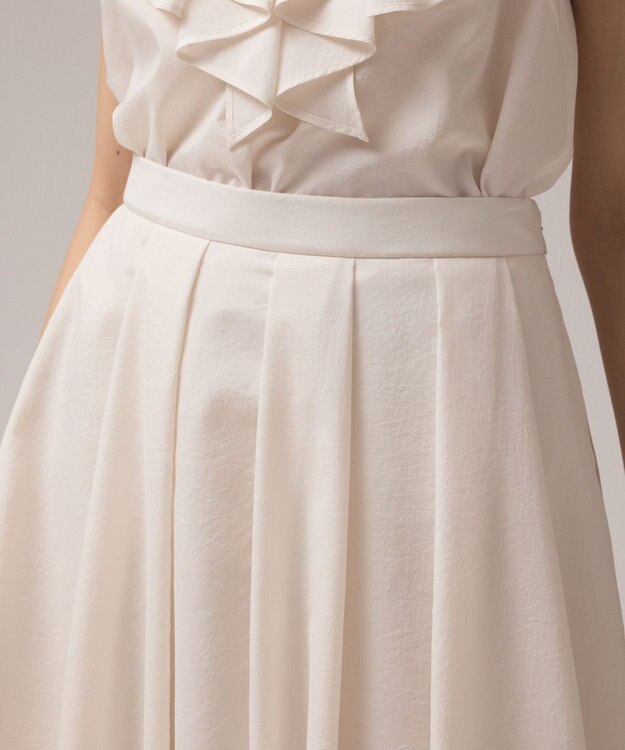 GRACE CONTINENTAL フレアタックスカート キナリ