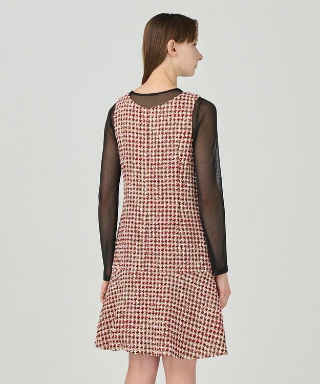 ツイードジップドレス / GRACE CONTINENTAL | GRACE CONTINENTAL