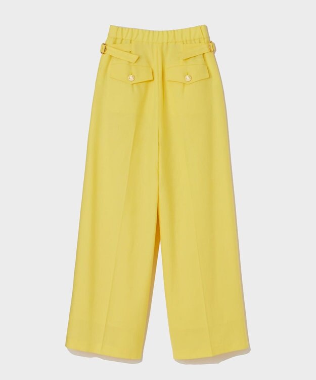 GRACE CONTINENTAL マリンワイドパンツ イエロー