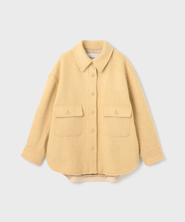 【グレースコンチネンタル】 ウールオーバーシャツ ウールオーバーシャツ / GRACE CONTINENTAL | GRACE CONTINENTAL