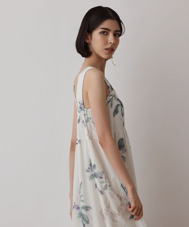 GRACE CONTINENTAL プリントセパレートワンピース キナリ