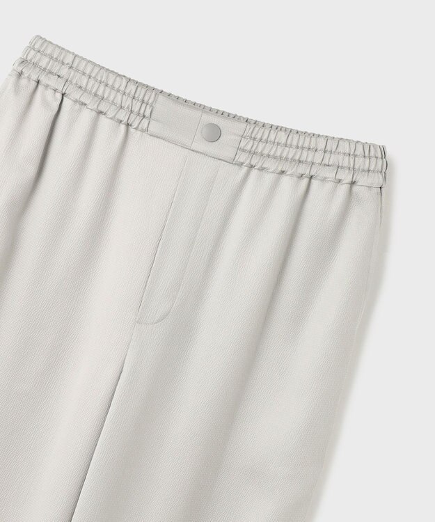 GRACE CONTINENTAL チンツサテンパンツ グレー