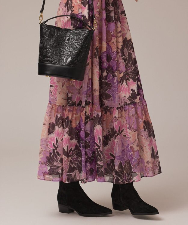 GRACE CONTINENTAL Mini Bucketbag ブラック