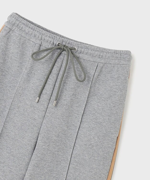 GRACE CONTINENTAL サイドラインポンチパンツ グレー