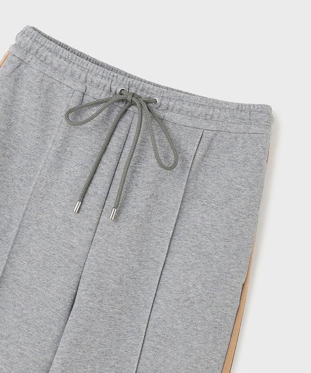 GRACE CONTINENTAL サイドラインポンチパンツ グレー