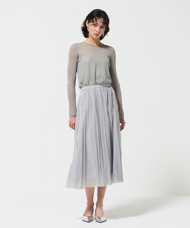 美品 グレースコンチネンタル プリーツスカート 切替プリーツスカート / GRACE CONTINENTAL | GRACE CONTINENTAL