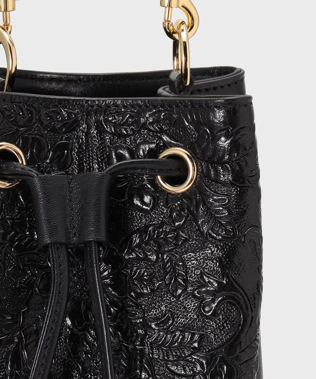 GRACE CONTINENTAL FringeBag ブラック