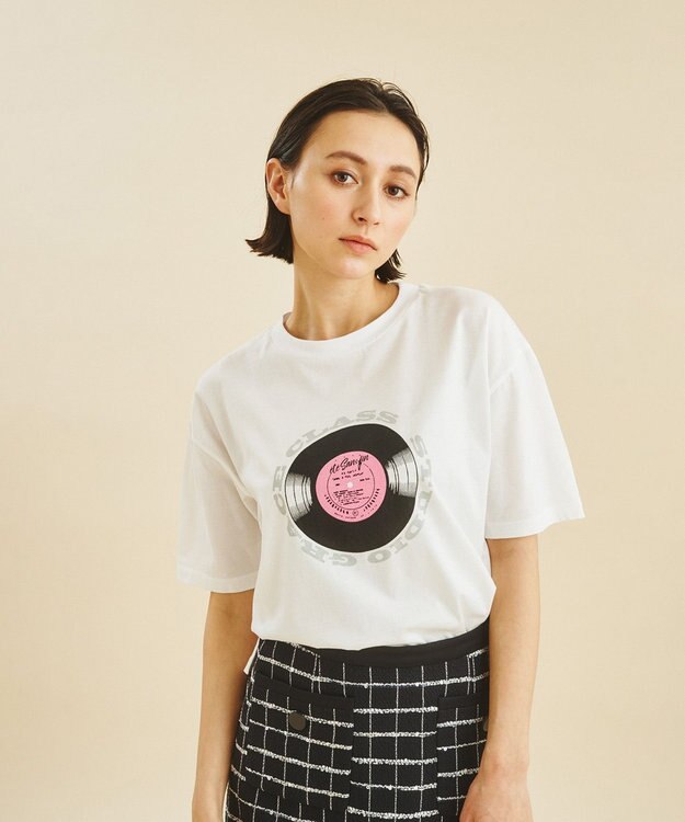 レコードプリントTシャツ / GRACE CONTINENTAL | GRACE