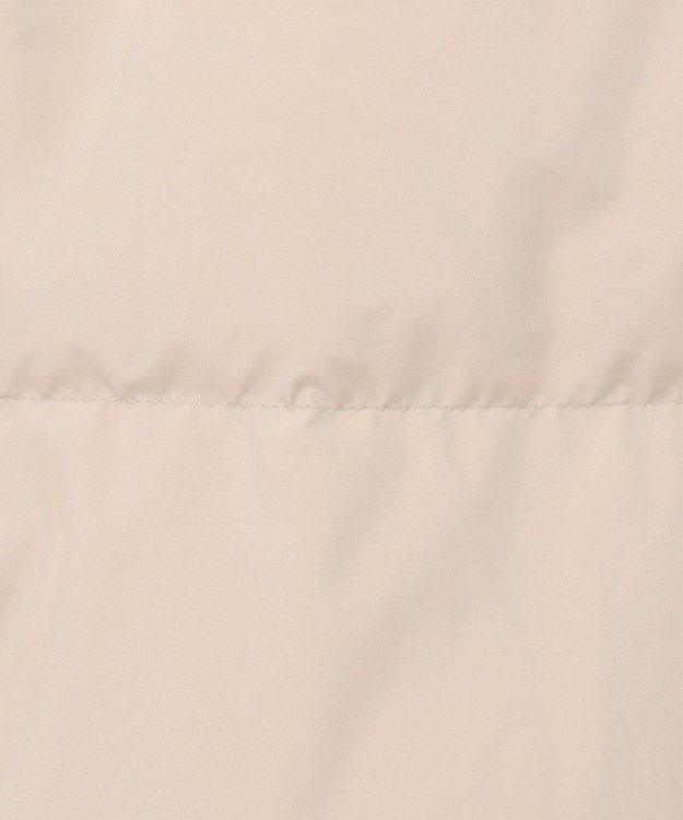 GRACE CONTINENTAL ファーパーツ付ロングダウン ベージュ