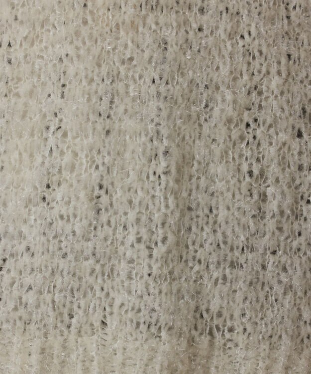 GRACE CONTINENTAL フィルムヤーンニットベスト ホワイト