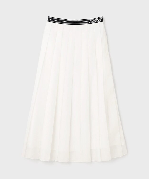 グレースコンチネンタル プリーツ スカート シアー ウエストゴム A11 グレースコンチネンタル プリーツ スカート シアー ウエストゴム