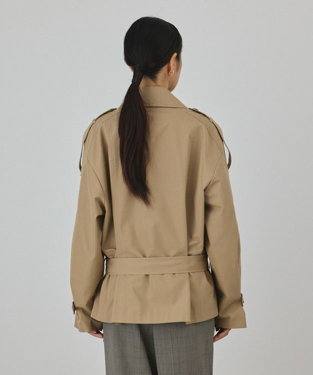 GRACE CONTINENTAL オーバーショートトレンチ ベージュ