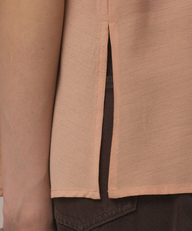 GRACE CONTINENTAL パターンレースカラーブラウス ピンク