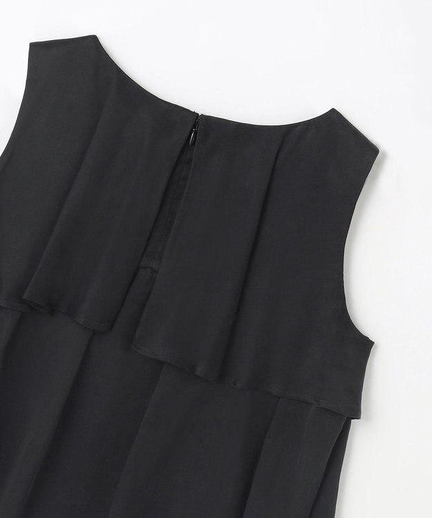 GRACE CONTINENTAL キュプラサテントップ ブラック