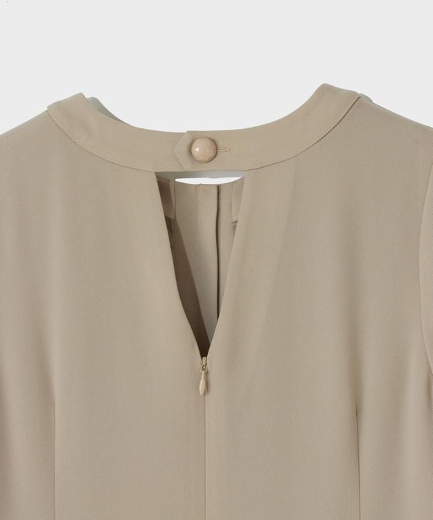 GRACE CONTINENTAL コサージュビジュードレス ベージュ