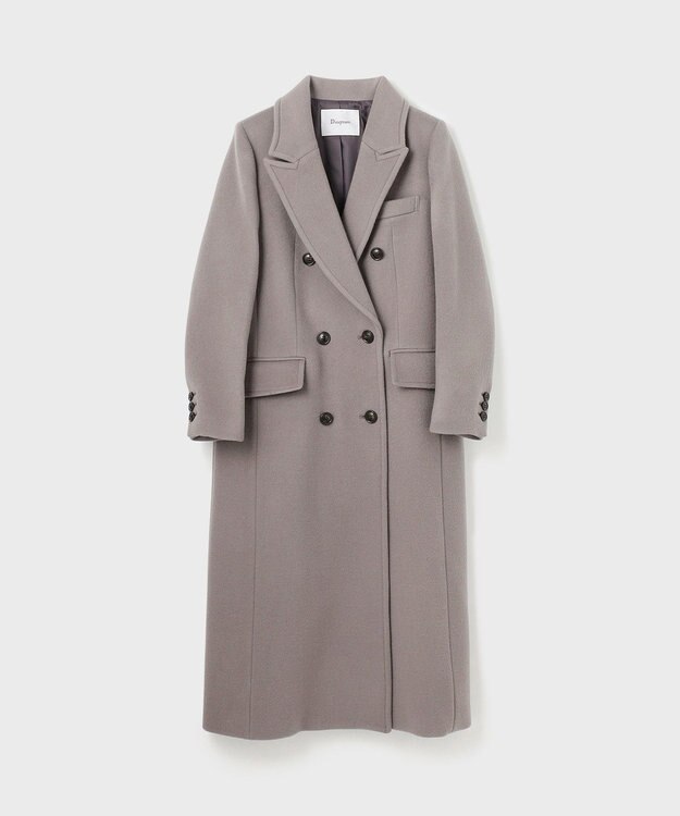 GRACE CONTINENTAL ウールチェスターコート グレー