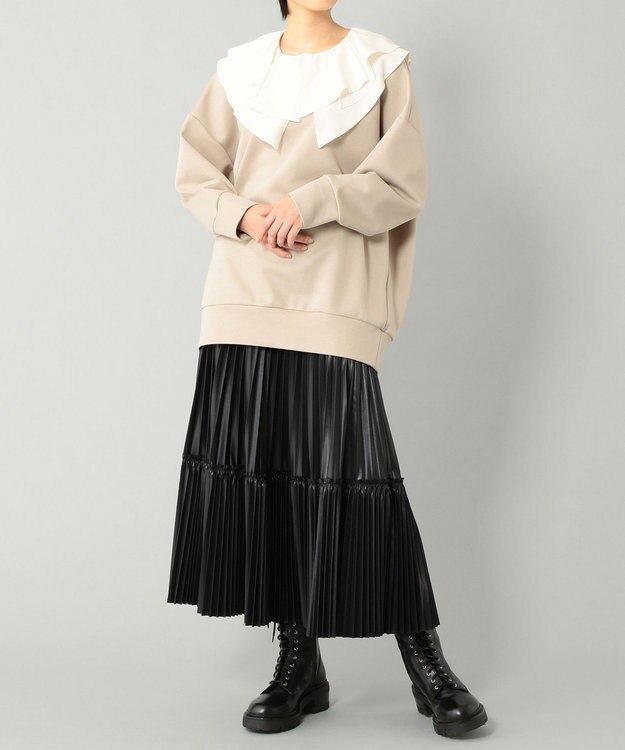 グレースコンチネンタル フリル刺繍トップ / GRACE CONTINENTAL | GRACE CONTINENTAL