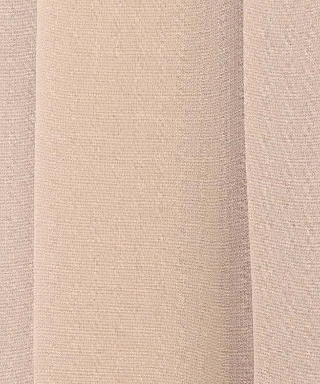 GRACE CONTINENTAL ラインバイカラードレス ベージュ