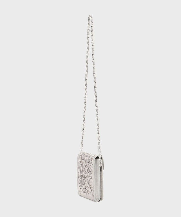 GRACE CONTINENTAL ChainMiniBag シルバー