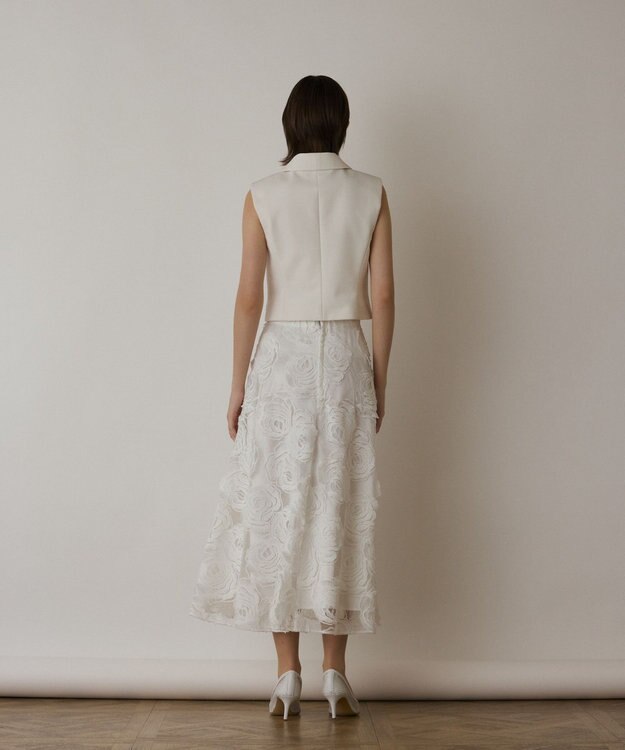 GRACE CONTINENTAL トリアセジャージジレ キナリ