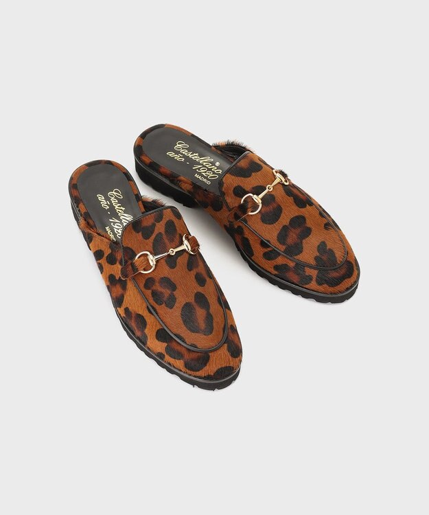 GRACE CONTINENTAL Castellano LEOPARDO ブラウン