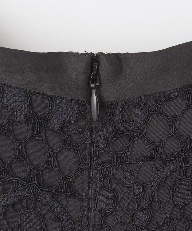 GRACE CONTINENTAL レースボウタイワンピース ブラック