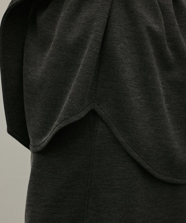 GRACE CONTINENTAL ジャージワークシャツ グレー