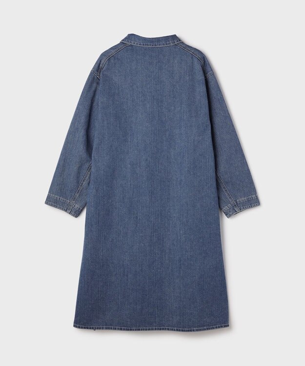 GRACE CONTINENTAL メカニックデニムコート ブルー