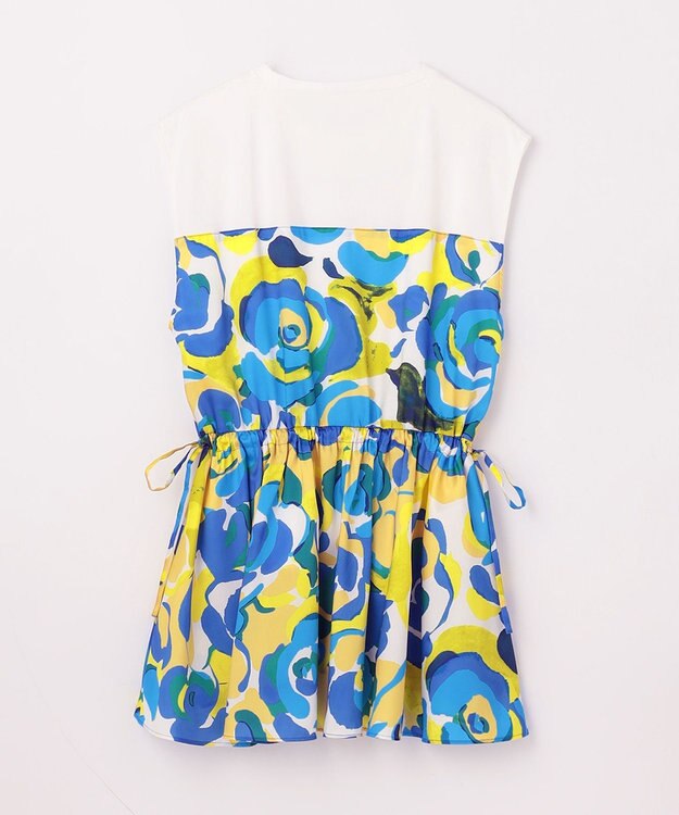 GRACE CONTINENTAL ペイントカラープリントトップ イエロー