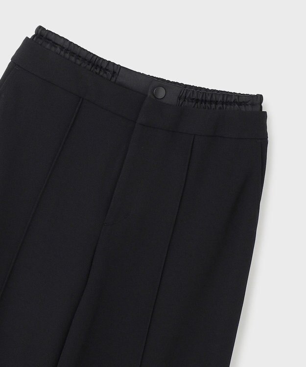 GRACE CONTINENTAL ワイドジャージパンツ ブラック