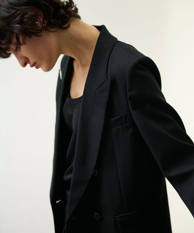 GRACE CONTINENTAL スモーキングジャケット ブラック